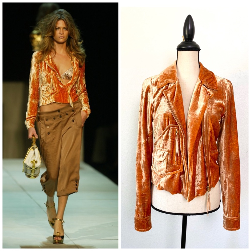 SOLd Louis Vuitton Marc Jacobs era velvet jacket - Picture 1 of 9